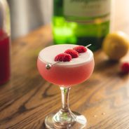 Raspberry-garnish-on-the-Clover-Club